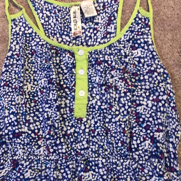 Blue patterned sundress - Picture 2 of 3